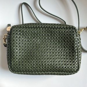 Clare V EUC Marisol in Army Rattan